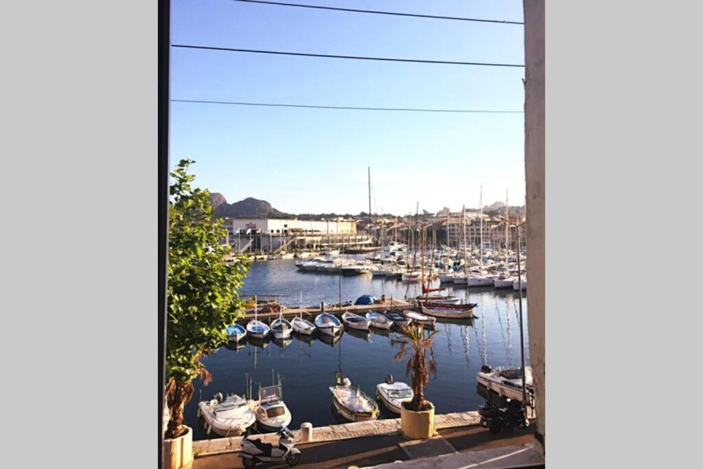 La Ciotat - Magnifique Appartement Climatise Sur Le Port Exterior foto